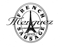 FRENCH MERGUEZ SAUSAGE LEAN BEEF SPICY trademark