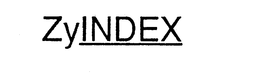 ZYINDEX trademark