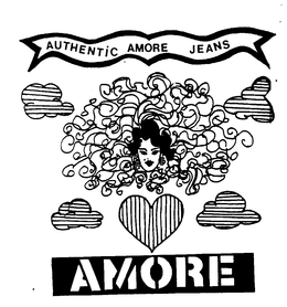 AUTHENTIC AMORE JEANS AMORE trademark
