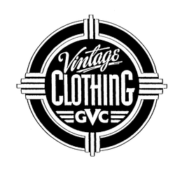 VINTAGE CLOTHING GVC trademark