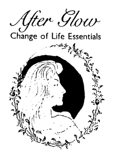 AFTER GLOW CHANGE OF LIFE ESSENTIALS trademark