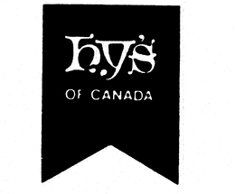HY'S OF CANADA trademark
