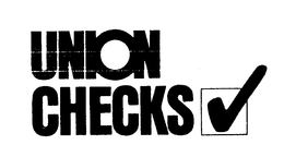 UNION CHECKS trademark