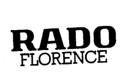 RADO FLORENCE trademark