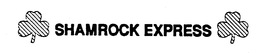 SHAMROCK EXPRESS trademark