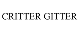 CRITTER GITTER trademark