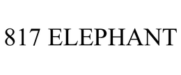 817 ELEPHANT trademark