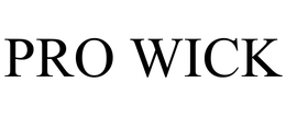 PRO WICK trademark