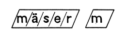 M MASER trademark