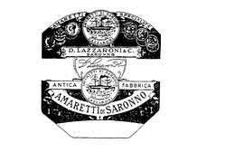 AMARETTI DI SARONNO ANTICA FABBRICA AMARETTI SPECIALITA' D. LAZZARONI & C. SARONN AMARETTI DI SARONNO LAZZARONI trademark