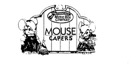 MOUSE CAPERS THE SAN FRANCISCO MUSIC BOX COMPANY trademark