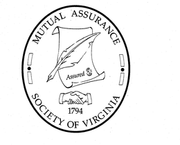 MUTUAL ASSURANCE SOCIETY OF VIRGINIA ASSURED 1794 trademark