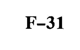 F-31 trademark
