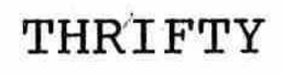 THRIFTY trademark