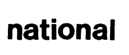 NATIONAL trademark