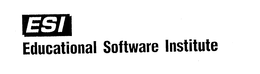 ESI EDUCATIONAL SOFTWARE INSTITUTE trademark