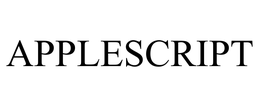 APPLESCRIPT trademark