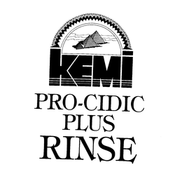 KEMI LABORATORIES PRO-CIDIC-PLUS RINSE trademark