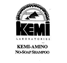 KEMI LABORATORIES KEMI-AMINO NO-SOAP SHAMPOO trademark