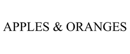 APPLES & ORANGES trademark