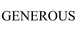 GENEROUS trademark