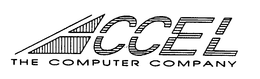 ACCEL THE COMPUTER COMPANY trademark