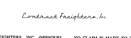 CONTRACT FREIGHTERS, INC. trademark