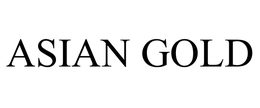 ASIAN GOLD trademark