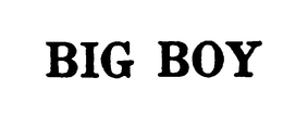 BIG BOY trademark