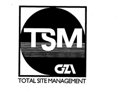TSM GZA TOTAL SITE MANAGEMENT trademark