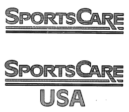 SPORTS CARE SPORTS CARE USA trademark