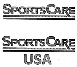 SPORTS CARE SPORTS CARE USA trademark