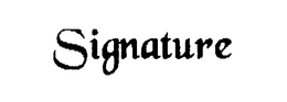 SIGNATURE trademark