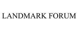 LANDMARK FORUM trademark