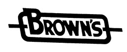 BROWN'S trademark