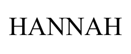 HANNAH trademark