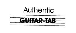 AUTHENTIC GUITAR-TAB trademark