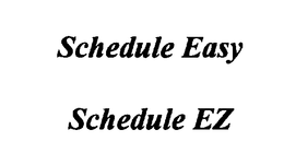 SCHEDULE EASY trademark