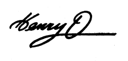 HENRY O trademark