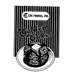 TEC FOODS, INC. GOLDEN CAKES trademark