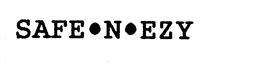 SAFE-N-EZY trademark