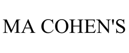 MA COHEN'S trademark