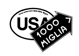 USA 1000 MIGLIA trademark