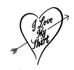 I LOVE MY SHIRT trademark