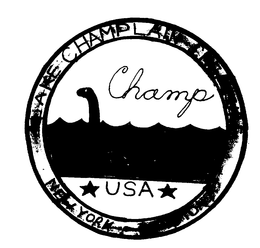 CHAMP USA LAKE CHAMPLAIN CREATURE NEW YORK VERMONT trademark