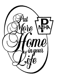 PUT MORE HOME IN YOUR LIFE PMHA trademark