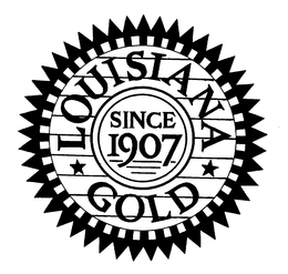 LOUISIANA GOLD SINCE 1907 trademark