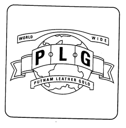 WORLD WIDE P L G PUTNAM LEATHER GOLD trademark