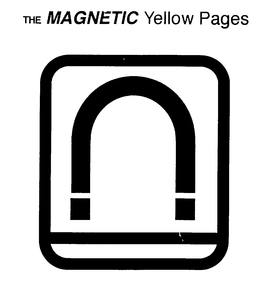 THE MAGNETIC YELLOW PAGES trademark