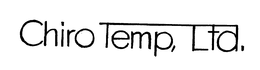 CHIRO TEMP, LTD. trademark
